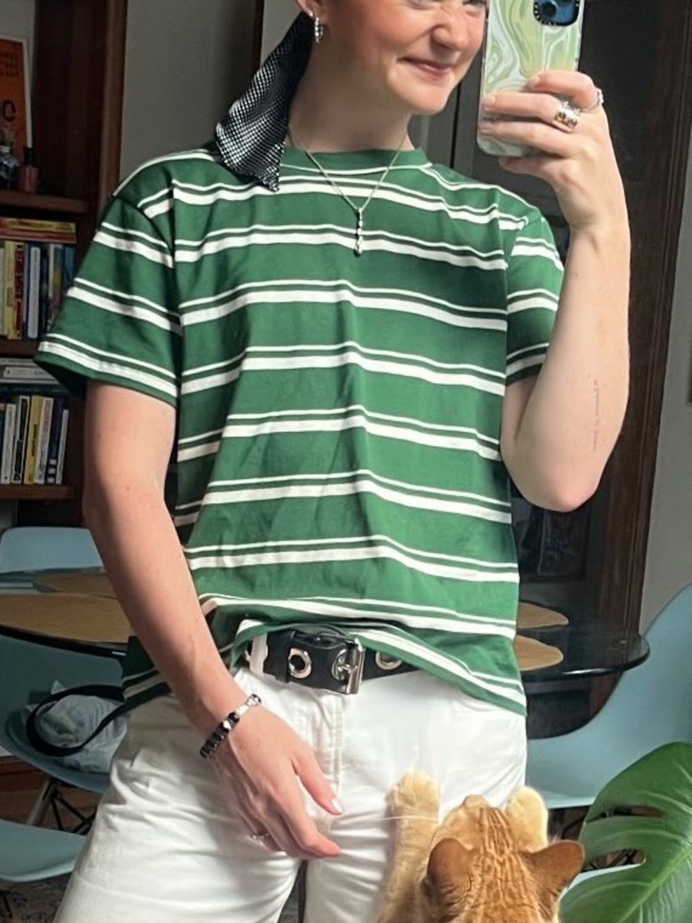 Reformation striped tee